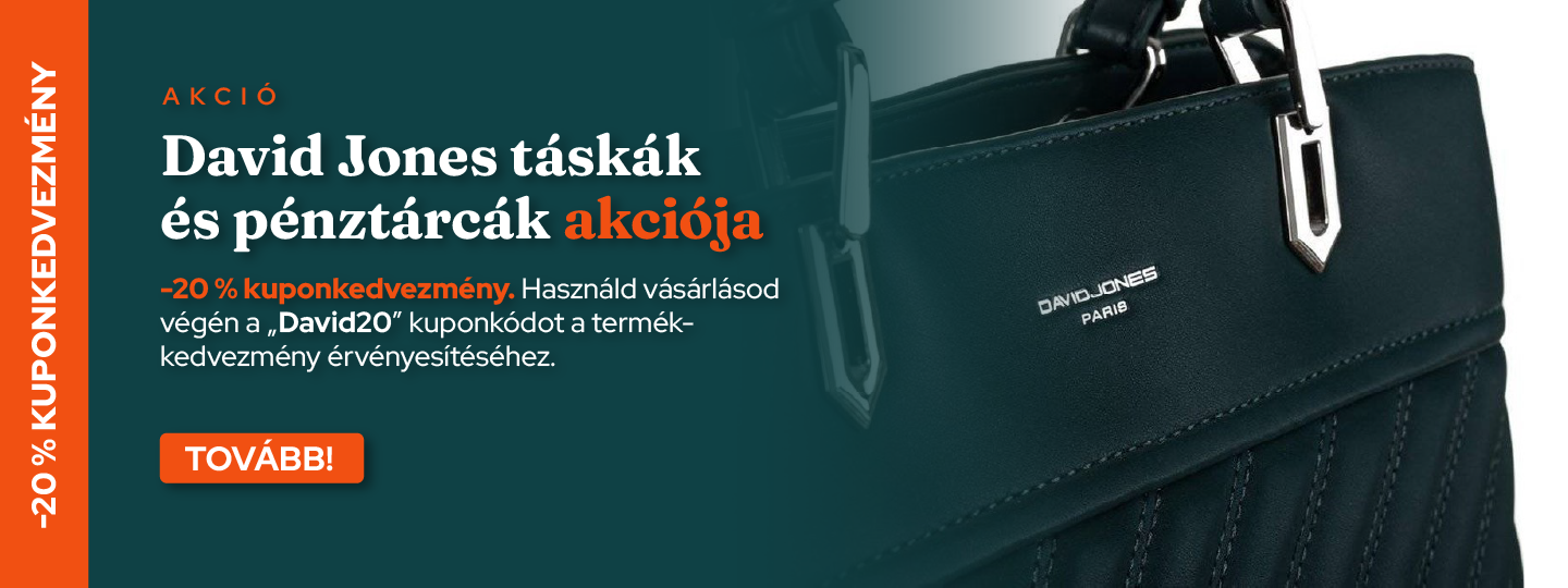 David Jones -20% kuponkedvezmény