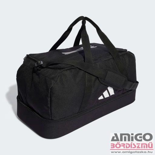 Adidas fekete / fehér textil cipőtartós sporttáska M hs9742