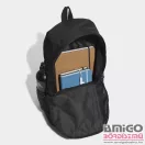 Adidas fekete textil hátizsák ht4746