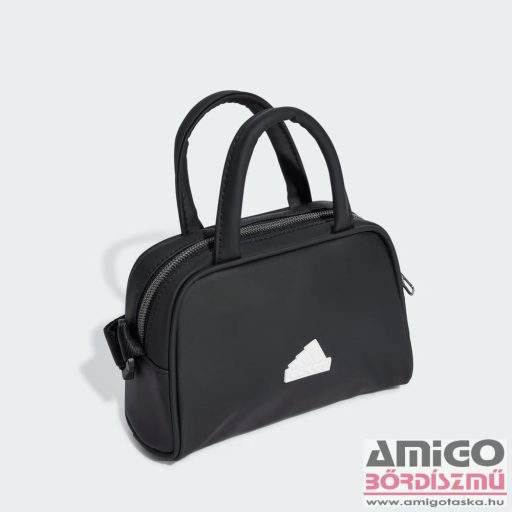 Adidas fekete műbőr mini női kézi / válltáska iv7505