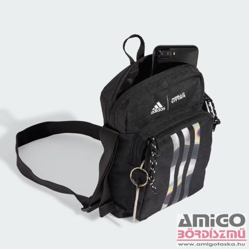 Adidas fekete / színes mintás textil válltáska iz5015
