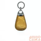 Amnisu óarany swarovski köves bőr kulcstartó h2003