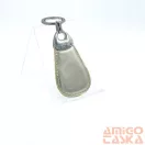 Amnisu arany swarovski köves bőr kulcstartó h2009