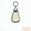 Amnisu arany swarovski köves bőr kulcstartó h2009