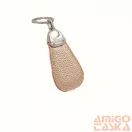 Amnisu rosegold erezett swarovski köves bőr kulcstartó h2014