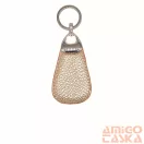 Amnisu rosegold erezett swarovski köves bőr kulcstartó h2014