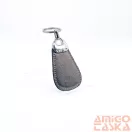 Amnisu bronz swarovski köves bőr kulcstartó h9014