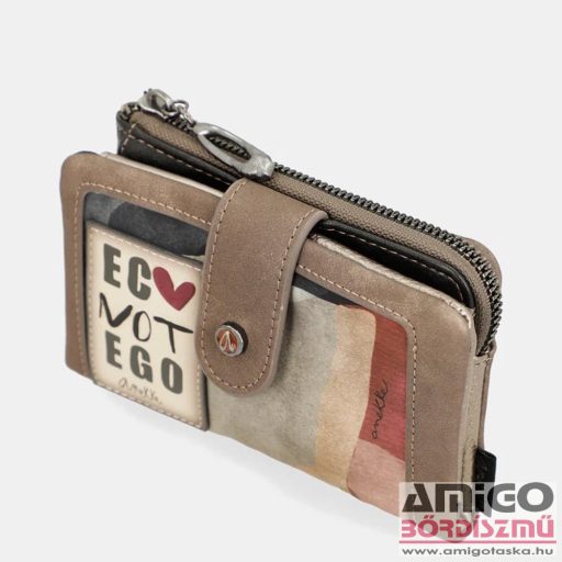Anekke DREAMVERSE hátul lehajtós közepes műbőr / textil női pénztárca 39779-912