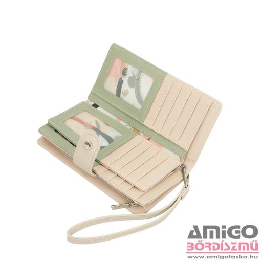 Anekke ALMA hátul lehajtós nagy műbőr női pénztárca 40749-901