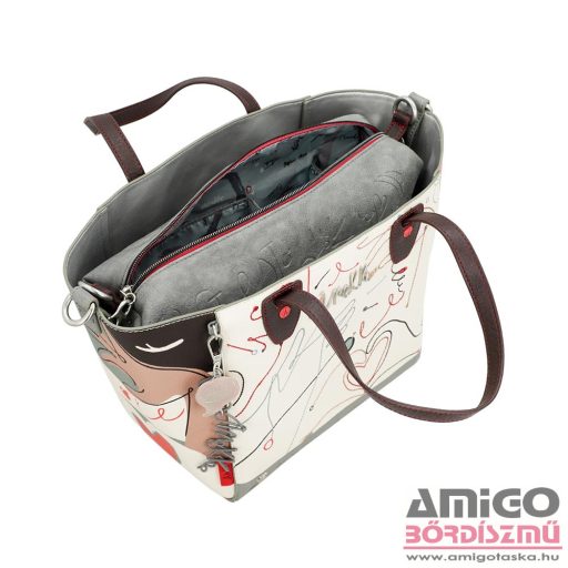 Anekke ALMA nagy műbőr női kézi / válltáska 40761-226