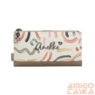   Anekke MUSE nagy hátul lehajtós műbőr női pénztárca 42749-906