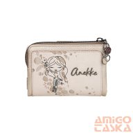   Anekke MUSE kívül cipzáras közepes műbőr női pénztárca 42749-912