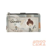   Anekke SOPHIA nagy hátul lehajtós műbőr női pénztárca 42809-907