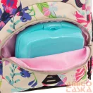 Ars una bézs / színes virágos ergonomikus hátizsák 27 literes 55834698