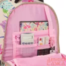 Ars una bézs / színes virágos ergonomikus hátizsák 27 literes 55834698