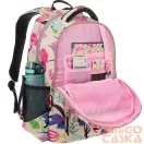 Ars una bézs / színes virágos ergonomikus hátizsák 27 literes 55834698