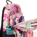 Ars una bézs / színes virágos ergonomikus hátizsák 27 literes 55834698