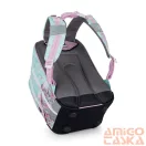 Bagmaster világoskék / tündéres textil hátizsák alfa25a