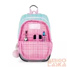 Bagmaster világoskék / tündéres textil hátizsák alfa25a