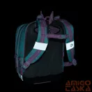 Bagmaster világoskék / tündéres textil hátizsák alfa25a