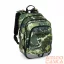 Bagmaster zöld / vadászgépes textil hátizsák alfa25b