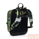 Bagmaster zöld / vadászgépes textil hátizsák alfa25b