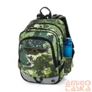 Bagmaster zöld / vadászgépes textil hátizsák alfa25b