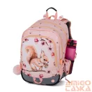 Bagmaster barackvirág / mókusos textil hátizsák alfa26a