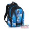 Bagmaster fekete / kék / szürke kockás hátizsák bag21a
