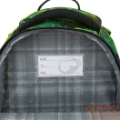 Bagmaster zöld mintás textil hátizsák bag23a