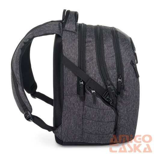 Bagmaster szürke textil hátizsák bag25a