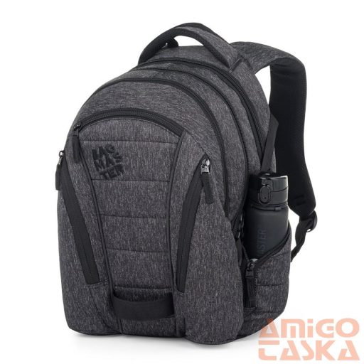 Bagmaster szürke textil hátizsák bag25a