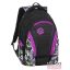 Bagmaster lila / zöld / fekete hátizsák bag9b