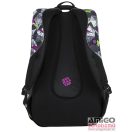 Bagmaster lila / zöld / fekete hátizsák bag9b