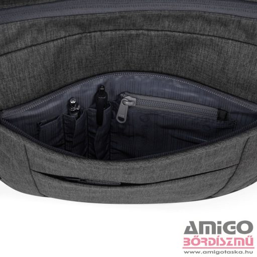 Bagmaster sötétszürke textil hátizsák banny24a