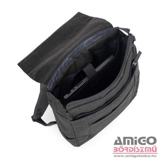 Bagmaster sötétszürke textil hátizsák banny24a