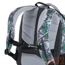 Bagmaster sötétszürke / zöld mintás textil hátizsák boston21b