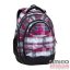 Bagmaster fekete / pink / kék kockás hátizsák energy18a