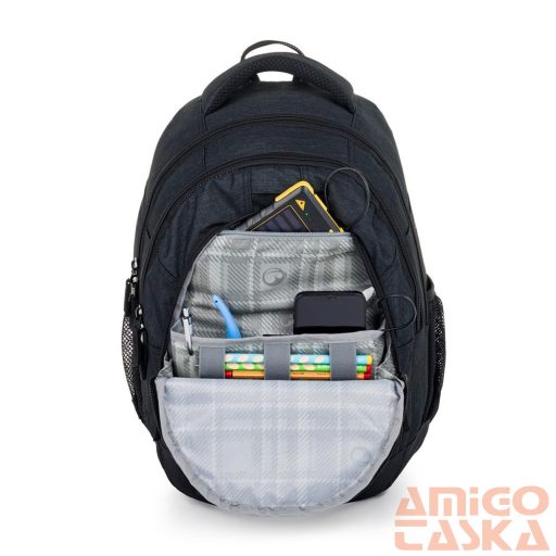 Bagmaster fekete textil hátizsák energy25a