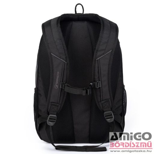 Bagmaster fekete textil hátizsák hudson22a