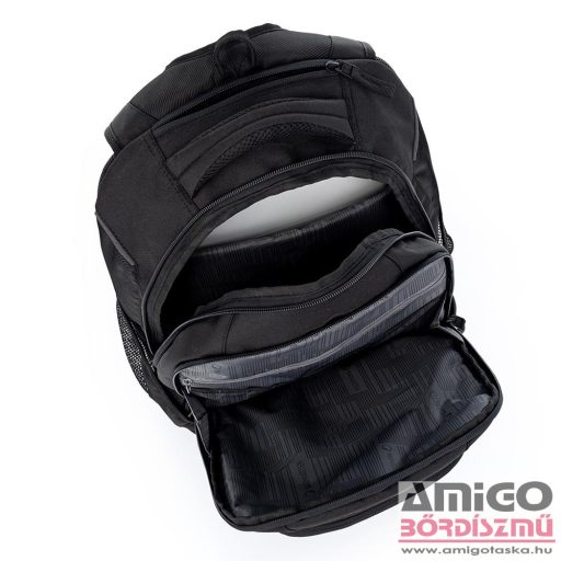 Bagmaster fekete textil hátizsák hudson22a