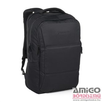 Bagmaster fekete textil hátizsák race24a