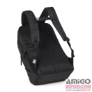 Bagmaster fekete textil hátizsák race24a