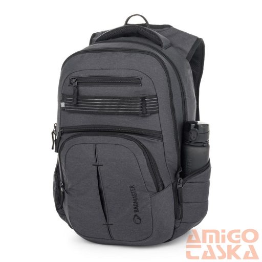 Bagmaster szürke textil hátizsák scout25a