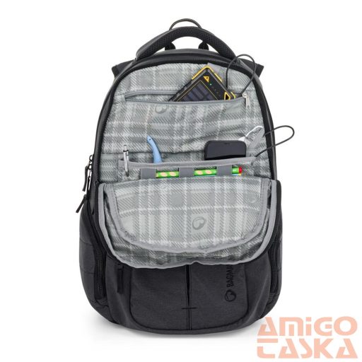 Bagmaster szürke textil hátizsák scout25a