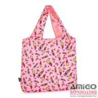   Bagmaster színes mintás bevásárló táska shopping bag22g