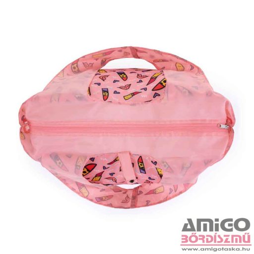 Bagmaster színes mintás bevásárló táska shopping bag22g