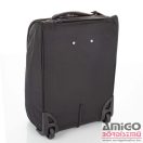 Benzi fekete kicsi összecsukható puha bőrönd bz-5027