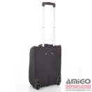 Benzi fekete kicsi összecsukható puha bőrönd bz-5027