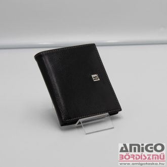 Blackline fekete álló bőr irattartó m-7038-5